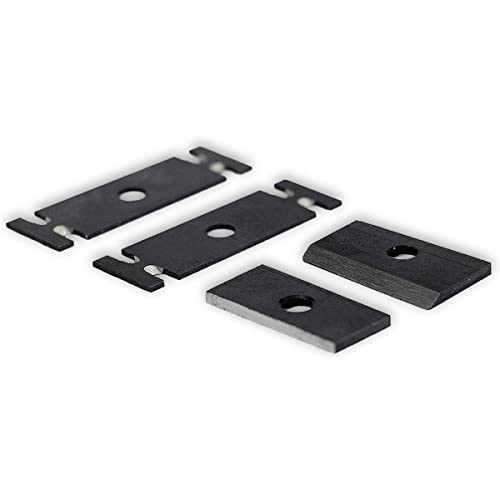 Furndiy 3in1 Edge Banding Trimmer Spare Knives - Edgebanding Trimmer - Edgebanding Cutter - Melamine Trimmer - Melamine Cutter - Edgebanding Trimming - Double Edge Trimmer - Based in USA - color: 3 in 1 Trimmer Spare Knives