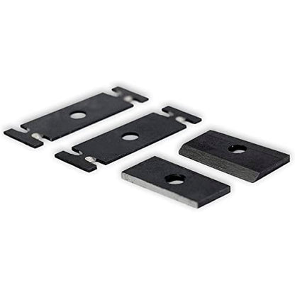 Furndiy 3in1 Edge Banding Trimmer Spare Knives - Edgebanding Trimmer - Edgebanding Cutter - Melamine Trimmer - Melamine Cutter - Edgebanding Trimming - Double Edge Trimmer - Based in USA - color: 3 in 1 Trimmer Spare Knives