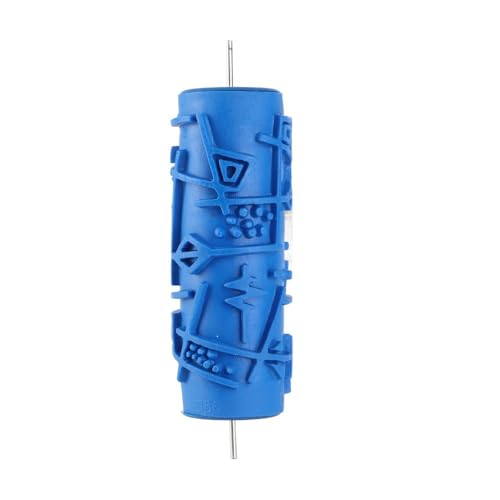 5-Inch Rubber Pattern Paint Roller, Flower Pattern ZZ0077 - color: 056Y