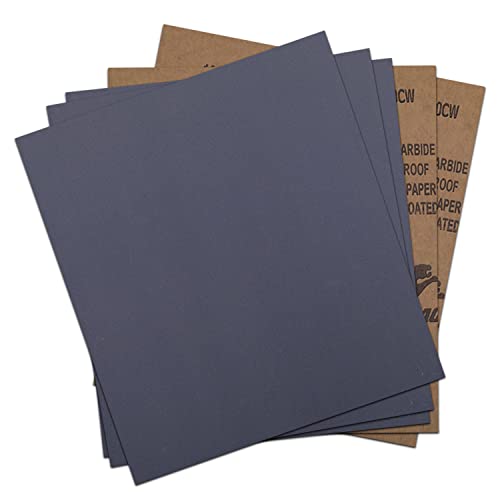 1000 Grit Wet Dry Sanding Sheets Silicon Carbide Sandpaper 9x11 Inch 10pcs - color: 10pcs, size: 1000 Grit