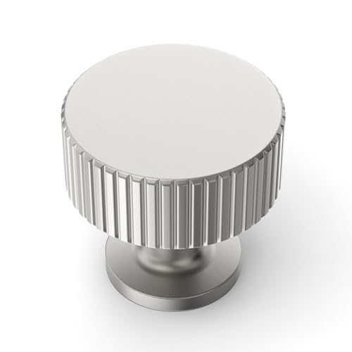 Asidrama 10 Pack Brushed Satin Nickel Kitchen Cabinet Knobs - color: Brushed Satin Nickel