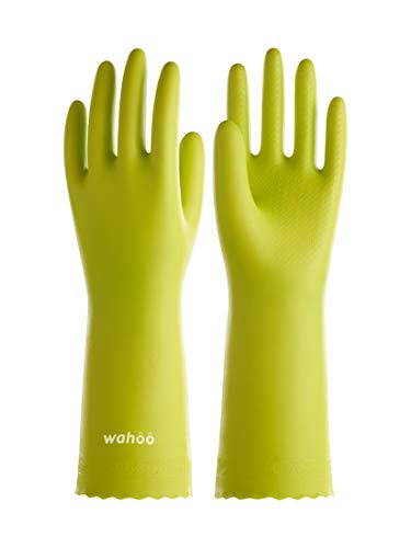 LANON wahoo Cleaning Gloves with Cotton Flocked Liner,Bud Tender,Small - color: Bud Tender, size: Small (Pack of 1)