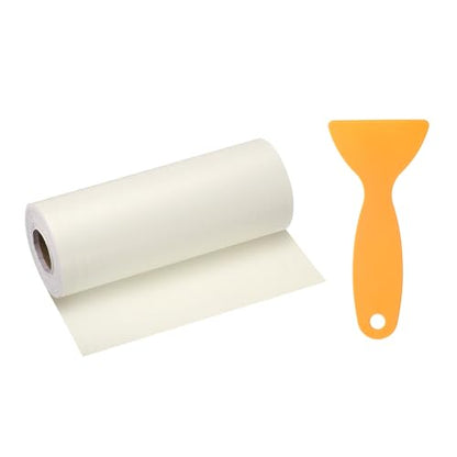 HARFINGTON Wood Grain Repair Tape 6" x 33ft Self Adhesive Repair Patch - color: Beige Wood, size: 6 Inch x 33ft