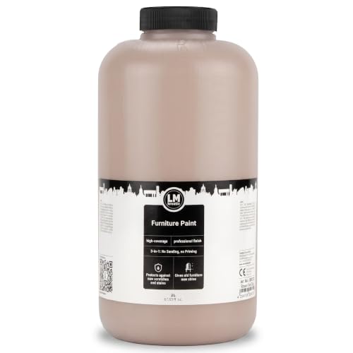 LM Furniture Paint 67,63 fl oz - Earthen Brown - - color: Earthen Brown, size: 67.63 Fl Oz (Pack of 1)