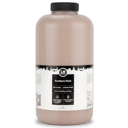 LM Furniture Paint 67,63 fl oz - Earthen Brown - - color: Earthen Brown, size: 67.63 Fl Oz (Pack of 1)