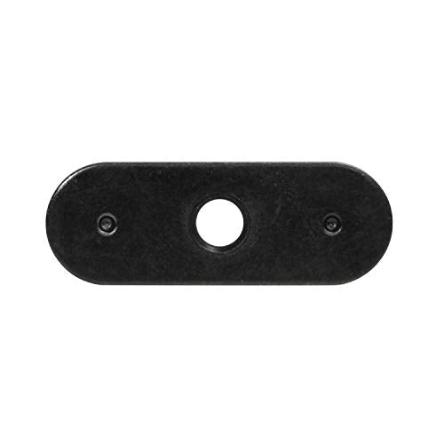 Rok Hardware Magnetic Kitchen Cabinet Furniture Door Touch Push to Open Latch Catch (2 Pack, Black) - color: Black