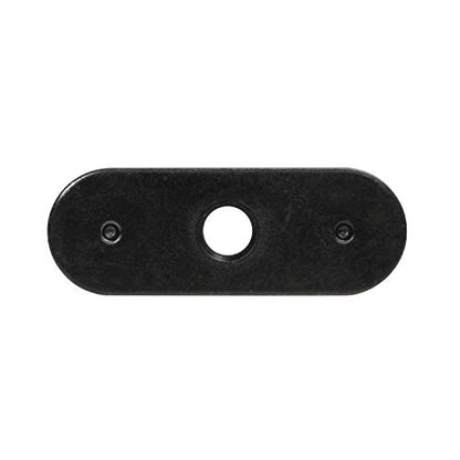 Rok Hardware Magnetic Kitchen Cabinet Furniture Door Touch Push to Open Latch Catch (2 Pack, Black) - color: Black