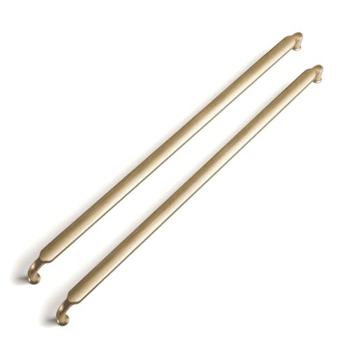 Goo-Ki 6 Pack 12-3/5 Inch （320mm） Hole Center Cabinet Pulls Champagne Bronze Zinc Alloy Kitchen Drawer Pulls Drawer Handles 13.05 Inch Length 2202-UBR-320 - color: Champagne Bronze, size: 12-3/5 Inch Hole Centers