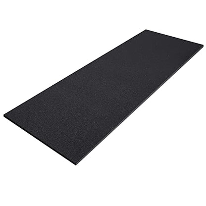 Amylove 1 Pack Upholstery Foam Sheet, 1/2" X 24" X 72", Black - color: Black, size: 1/2" X 24" X 72"