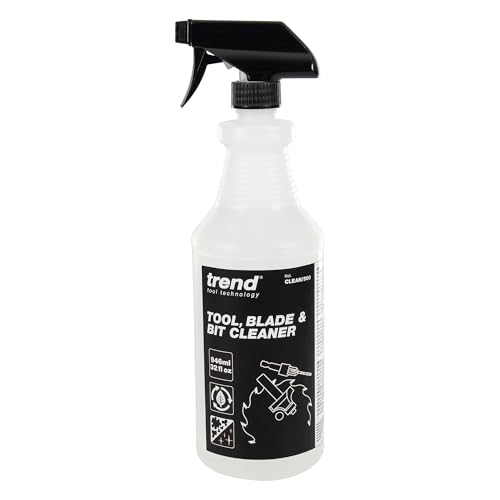 TREND Tool, Blade & Bit Cleaner, 32 fl oz, Resin, Pitch & Rust Remover, Safe Non-Toxic Formula for Workshop Tools, CLEAN/900 - size: 32 Fl Oz (Pack of 1)