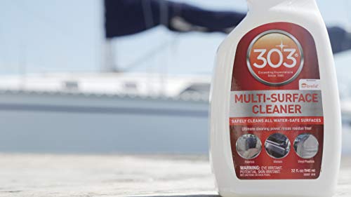 303 Marine Multi-Surface Cleaner for Vinyl & Canvas, 32 oz 6-Pack - size: 32 Fl Oz (Pack of 6), style: 32 fl. oz.