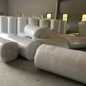 Galaxy Supply Inc. Upholstery Grade Bonded Dacron Polyester Batting, 1/2'' x30''x 1 Yard. Please Note: 1/2'' Thickness Before The Vacuum Handing, White, P8S-1YD
