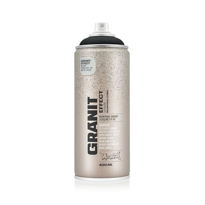 Montana Cans GRANIT EFFECT Spray Paint, 400ml, Black