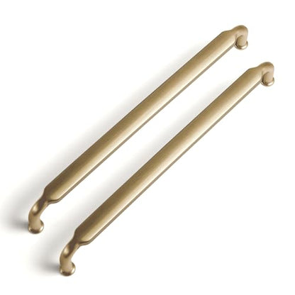 Goo-Ki 6 Pack 7-1/2 Inch （192mm） Hole Center Cabinet Pulls Champagne Bronze Zinc Alloy Kitchen Drawer Pulls Drawer Handles 7.9 Inch Length 2202-UBR-192 - color: Champagne Bronze, size: 7-1/2 Inch Hole Centers