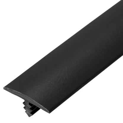 uxcell T Rubber Trim Molding 1-3/32 Inch x 20ft Edge Banding Trims Black - color: Black, size: 1-3/32 Inch x 20 ft
