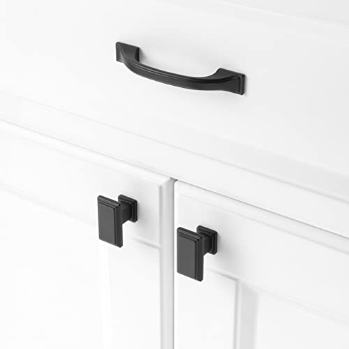KOOFIZO 10 Pack 3 in Matte Black Cabinet Pulls, Black Drawer Handles 1958 - color: Black, size: 3" CC