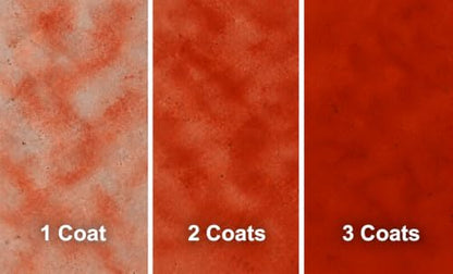 Cement Stain Concentrate - Fire Brick (32 Ounce) - color: Fire Brick, size: 32 ounce