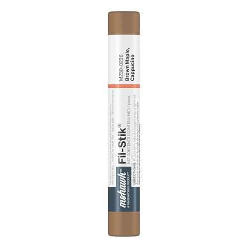Mohawk Fil-Stik, Wax Putty Stick for Wood Repair, Brown Maple, Cappucino, M230-0236, 1 Count