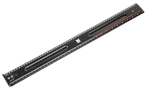 WEN 24-Inch Measuring Ruler with Hook Stop (ME824R) - style: 24-Inch Ruler