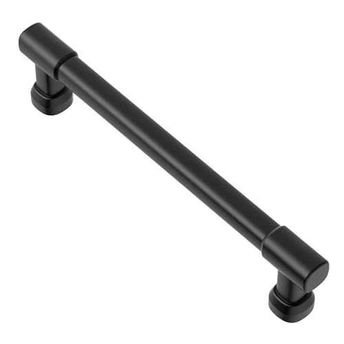 Alzassbg 5" Matte Black Cabinet Pulls and Handles 10 Pack, AL0005MB - color: Matte Black, size: 5" Hole Center