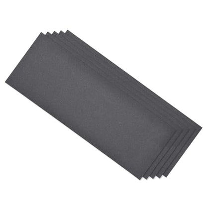 Wet Dry Sanding Sheets, 9 Inch x 3.6 Inch 360 Grit Sandpaper Sheets Silicon Carbide - Applications: for Furniture, Hobbies and Home Improvement, Drywall, Wood, Metal, 5 Pieces - size: 360 grit
