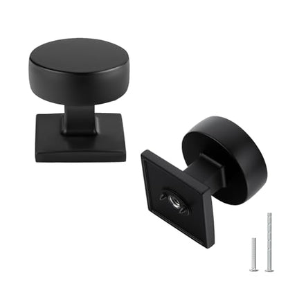 15 Pack Black Cabinet Knobs for Cabinets Drawers Knobs for Kitchen - color: Black