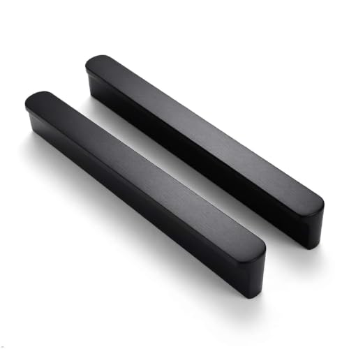 5 Pack Black Cabinet Pulls - Kitchen Hardware Handles for Dresser Drawers -T Shape Cabinet Hardware (7.09 inch,Black) - color: Black, size: 7.09 inch