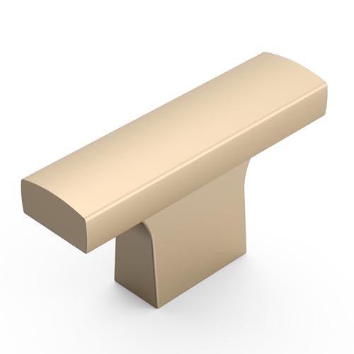 Brushed Satin Nickel Cabinet Knobs Round Drawer Pulls 12 Pack - color: Champagne Copper, size: 2 Inch Diameter