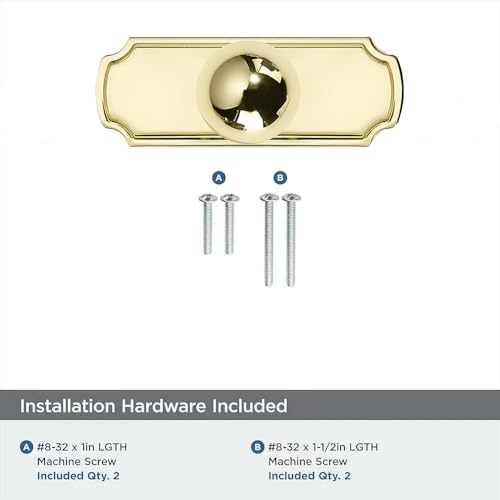 khtumeware 10-Pack Heavy Duty Solid Backplate for Cabinet Knobs Polished Brass Drawer Knobs with Backplate Suitable for Dresser and Kitchen Cabinet Hardware. - color: Polished Brass