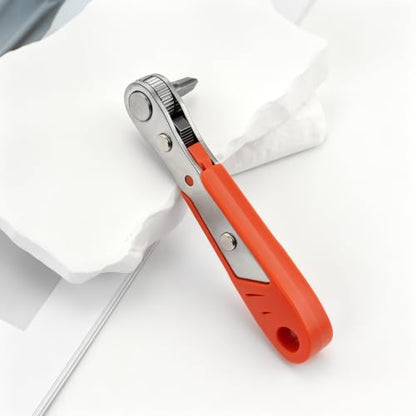 36-Tooth Mini Ratchet Wrench, Right Angle Screwdriver