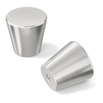 homdiy 15 Pack Brushed Nickel Cabinet Knobs Dresser Knobs - color: Brushed Nickel