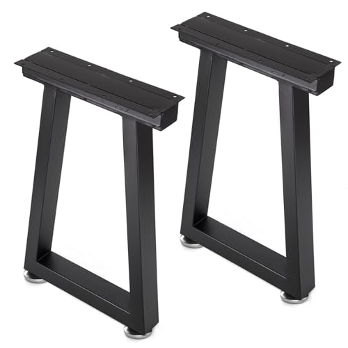 Taelakeni 22 Inch Metal Coffee Table Legs Bench Legs, Trapezoid - color: Trapezoid, size: 22 IN