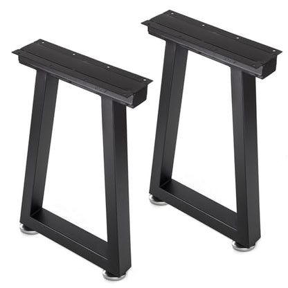 Taelakeni 22 Inch Metal Coffee Table Legs Bench Legs, Trapezoid - color: Trapezoid, size: 22 IN