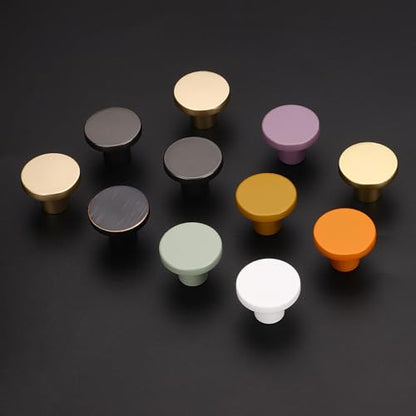 Ravinte Cabinet Knobs, 10 Pack Light Green Dresser Drawer Pulls, 1-1/5 Inch - color: Light Green
