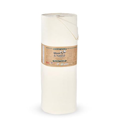 The Warm Company - Warm & Natural Cotton Quilt Batting – 45" x 40 Yard Bolt – Premium Quilt & Craft Batting for Sewing & Quilting Projects - size: 45" x 40 Yard Bolt