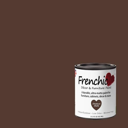 Frenchic Ultra Matte No-Prep Chalk Furniture Paint, Chestnut Shells - color: Chestnut Shells