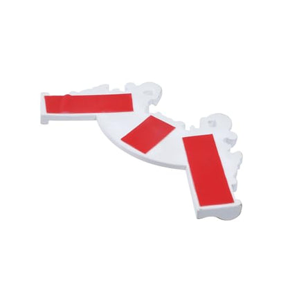 MY MIRONEY 4PCS PVC Appliques Onlays & Line Corners