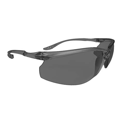 Portwest Lite Safety Spectacle Protective Protection Eye Goggles Work Dust ANSI/ISEA Z87.1, Smoke - color: Smoke