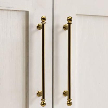 YAGU 6 Pack Champagne Bronze Kitchen Cabinet Handles 7-1/2 Inch(192mm) Hole Center Solid Honey Bronze Dresser Drawer Pulls Dark Gold Furniture Hardware for Cupboard Wardrobe Closet Vanity - color: Champagne Bronze, size: 6 Pack, style: 7.5''/192MM Hole Ce