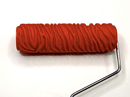 Decorative Art Texture Roller - 7" Roller (Zebra Pattern) - color: Zebra Pattern