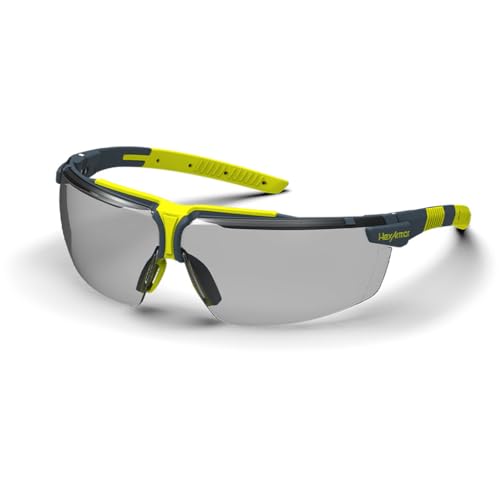 HexArmor VS300 Safety Glasses with Adjustable Side Arms Z87+ for Men and Women - color: Grey 23% / Anti Fog Anti Scratch, size: Single