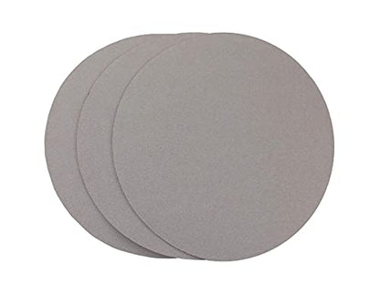 11 inch Sanding Discs Hook and Loop Round Sand Paper Disc, White Aluminum Oxide No Hole Hook and Loop Sanding Discs, 1000 Grit Sandpaper Auto Body Sandpapers for Wood, Paint, Metal & Plastic, 50 Pack - color: 1000 Grit, size: 50 Pack