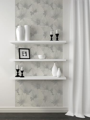 Peel and Stick Wallpaper Roll, Whispering Tales Design - style: Whispering Tales