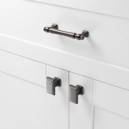 3 Inch Oil Rubbed Bronze Cabinet Pulls 10 Pack French Style P2501 - color: Oil Rubbed Bronze, size: 3 Inch Hole Centers