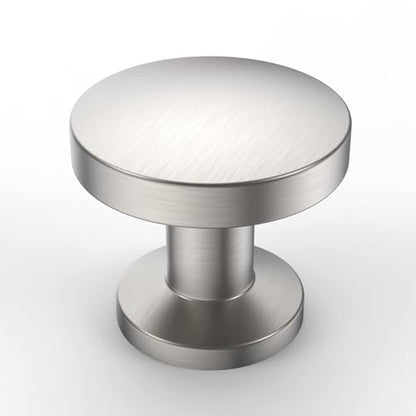 Asidrama 6 Pack Brushed Satin Nickel Kitchen Cabinet Knobs - color: Brushed Satin Nickel, style: 6 Pack