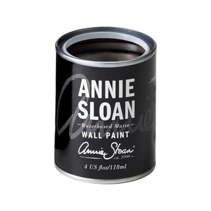 Annie Sloan Wall Paint (Athenian Black, 4 Fl Oz Tester) - color: Athenian Black, size: 4 Fl Oz (Pack of 1)