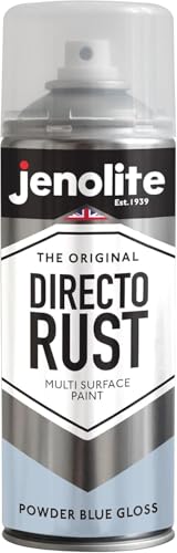 JENOLITE Directorust Gloss Finish Aerosol, Powder Blue 1x13.5oz - color: Powder Blue