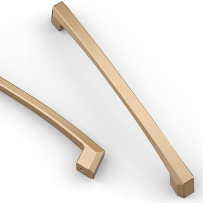 Asidrama 10 Pack 6 inch Champagne Bronze Kitchen Cabinet Handles - color: Champagne Bronze, size: 6" Hole Center(152mm)