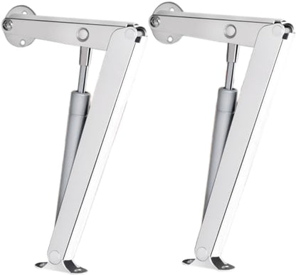 200N-60lbs Chest Heavy Duty Soft Close Lid Support Hinges Large & Long Chest Hinges for Wooden Box, Slow Lowering Pneumatic Heavy Lid Lifter Gas Struts