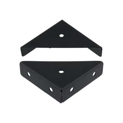 Dnyta 10 Pcs Heavy Duty Triangle Corner Braces Brackets Right Angle Bracket - style: 10pcs